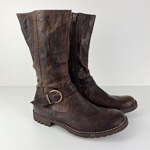 Gidigio Italian Leather Boots, – Women’s EU 37 / US 6.5